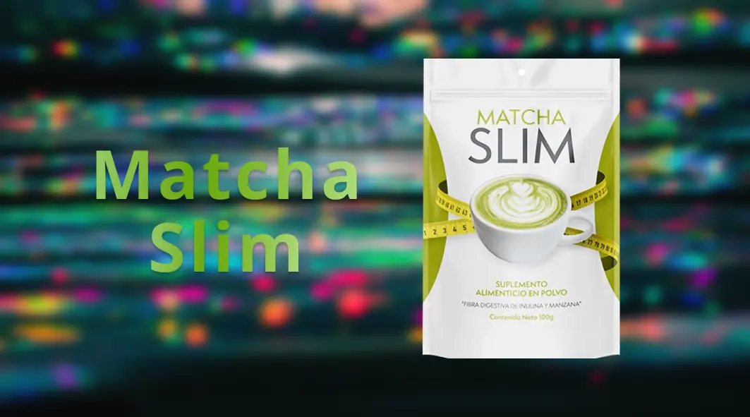 Empaque de Matcha Slim en vista frontal